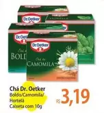 Oferta de Dr. Oetker - Chá por R$3,19 em Atacadão