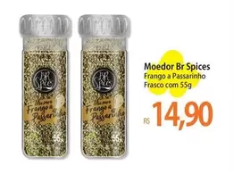 Oferta de BR - Moedor Br Spices por R$14,9 em Atacadão