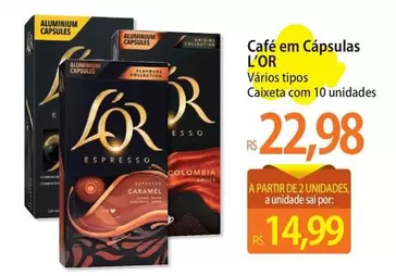 Oferta de L'Or - Café Em Cápsulas por R$22,98 em Atacadão