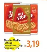 Oferta de Marilan - Biscoito Pit Stop por R$3,19 em Atacadão