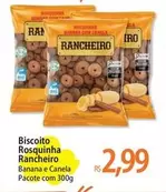 Oferta de Rancheiro - Biscoito Rosquinha por R$2,99 em Atacadão