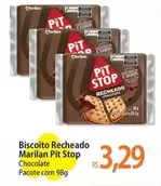 Oferta de Marilan - Biscoito Recheado Pit Stop por R$3,29 em Atacadão