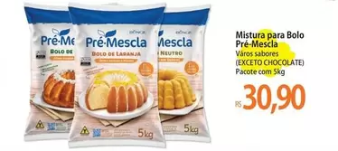 Oferta de Pre mescla - Mistura Para Bolo por R$30,9 em Atacadão