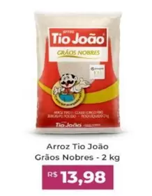 Oferta de Tio João - Arroz por R$13,98 em Super Muffato