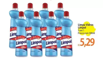 Oferta de Limpol - Limpa Vidros por R$5,29 em Atacadão