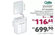 Oferta de Celite - Kit Saveiro por R$699,9 em Telhanorte