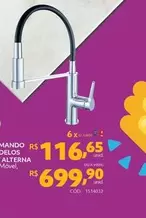 Oferta de Monocomando Cozinha Delos Gourmet Alterna por R$699,9 em Telhanorte