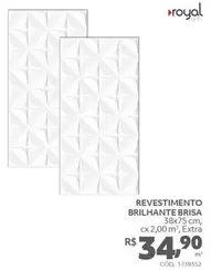 Oferta de Royal - Revestimento Brilhante Brisa por R$34,9 em Telhanorte