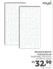 Oferta de Royal - Revestimento Flecha Plus por R$32,9 em Telhanorte