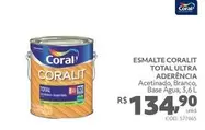 Oferta de Coral - Esmalte Coralit Total Ultra Aderência por R$134,9 em Telhanorte