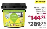 Oferta de Quartzolit - Super Manta Liquida Max por R$289,9 em Telhanorte