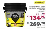 Oferta de Quartzolit - Impermeabilizante Pintura Asfáltica Acqua por R$269,9 em Telhanorte