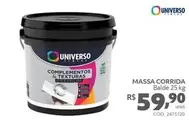 Oferta de Universo - Massa Corrida por R$59,9 em Telhanorte