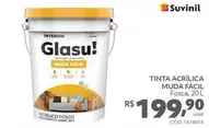 Oferta de Suvinil - Tinta Acrílica Muda Fácil por R$199,9 em Telhanorte