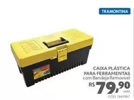 Oferta de Tramontina - Caixa Plástica Para Ferramentas por R$79,9 em Telhanorte