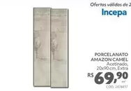 Oferta de Incepa - Porcelanato Amazon Camel por R$69,9 em Tumelero