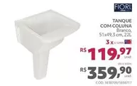 Oferta de Fiori - Tanque Com Coluna por R$359,9 em Tumelero