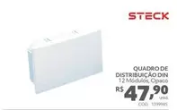 Oferta de Steck - Quadro De Distribução Din por R$47,9 em Tumelero