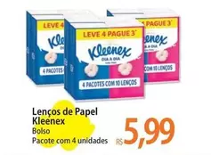 Oferta de Kleenex - Lenços De Papel por R$5,99 em Atacadão