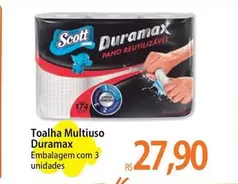 Oferta de Duramax - Toalha Multiuso por R$27,9 em Atacadão