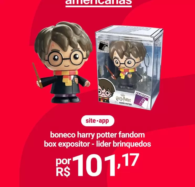 Oferta de Lider - Box Expositor -  Brinquedos por R$101,17 em Lojas Americanas