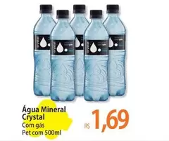 Oferta de Crystal - Água Mineral por R$1,69 em Atacadão