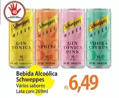 Oferta de Schweppes - Bebida Alcoolica por R$6,49 em Atacadão