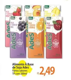 Oferta de Ades - Alimento À Base De Soja por R$2,49 em Atacadão