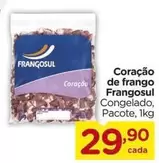 Oferta de Frangosul - Coração De Frango por R$29,9 em Carrefour