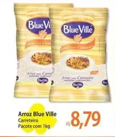 Oferta de Blue Ville - Arroz por R$8,79 em Atacadão