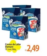 Oferta de Damare - Creme De Leite por R$2,49 em Atacadão