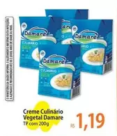 Oferta de Damare - Creme Culinário Vegetal por R$1,19 em Atacadão