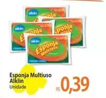 Oferta de Alkin - Esponja Multiuso por R$0,39 em Atacadão