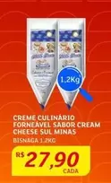 Oferta de Sabor - Creme Culinário Sabor Cream Cheese Sul Minas por R$27,9 em Assaí Atacadista