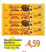 Oferta de Bauducco - Biscoito Cookies Chocolate/Original por R$4,59 em Atacadão