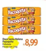 Oferta de Santa Helena - Doce  Pacoquita por R$8,99 em Atacadão