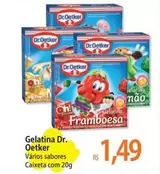 Oferta de Dr. Oetker - Gelatina por R$1,49 em Atacadão