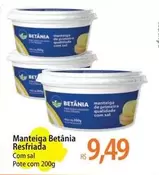 Oferta de Betânia - Manteiga Resfriada por R$9,49 em Atacadão