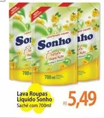 Oferta de Sonho - Lava Roupas Líquido por R$5,49 em Atacadão