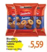 Oferta de Isabela - Biscoito Amanteigado por R$5,59 em Atacadão