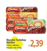 Oferta de Marilan - Biscoito Tortinhas por R$2,39 em Atacadão