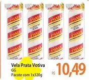 Oferta de Prata - Vela por R$10,49 em Atacadão