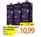 Oferta de Aliança - Suco Integral De Uva por R$10,99 em Atacadão