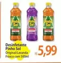 Oferta de Pinho Sol - Desinfetante por R$5,99 em Atacadão