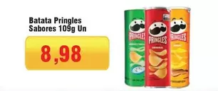 Oferta de Pringles - Batata por R$8,98 em Spani Atacadista