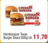 Oferta de Texas - Hamburguer  Burger por R$11,7 em Spani Atacadista