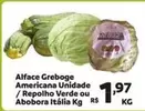 Oferta de Alface Greboge Americana Unidade / Repolho Verde Ou Abobora por R$1,97 em Max Atacadista