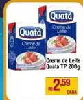 Oferta de Quatá - Creme De Leite por R$2,59 em Max Atacadista