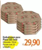 Oferta de Pacote - Embalagem Para Pizza Sao José por R$29,9 em Atacadão