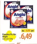 Oferta de Anglo - Fiambre Pic Nic por R$6,49 em Atacadão